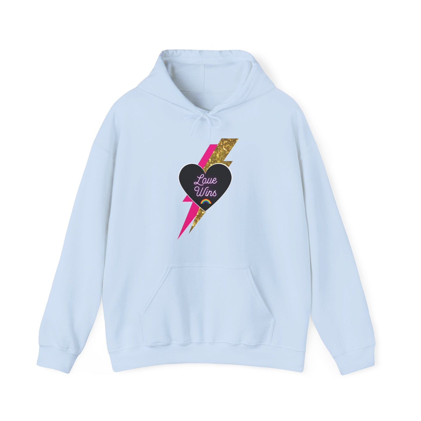 Unisex Hooded Sweatshirt | "Love Wins" Pride