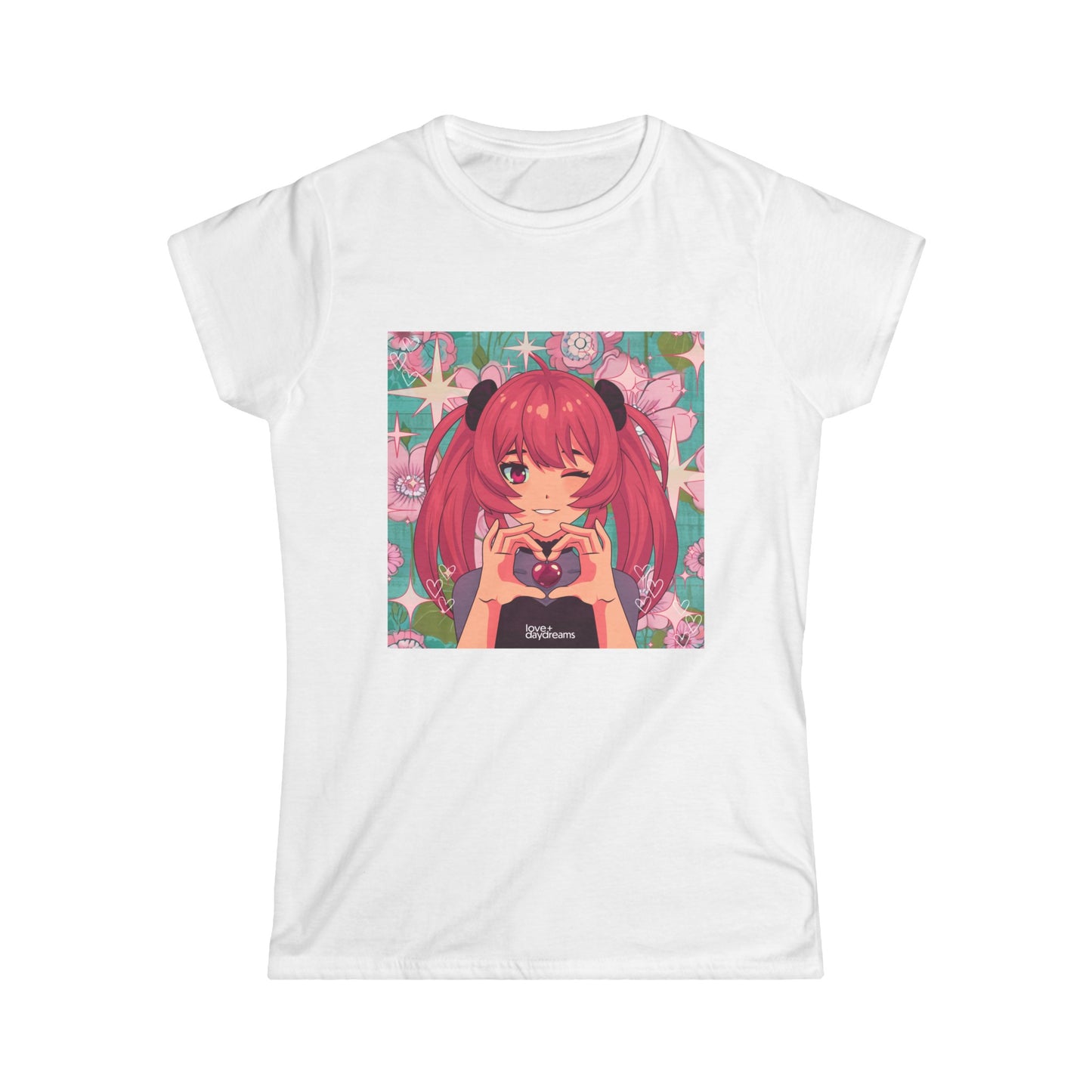 Women's Softstyle Tee | "Love + Anime"