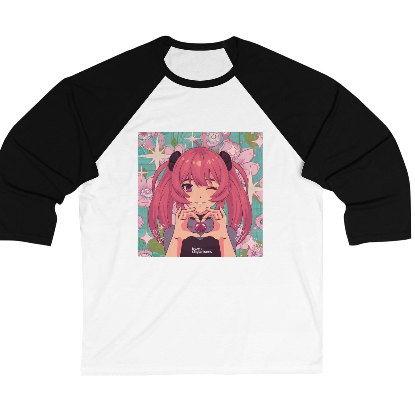 Unisex Baseball Tee | "Love + Anime"