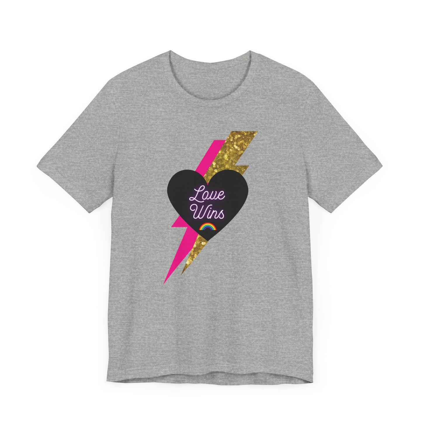 Short Sleeve Tee | "Love Wins" Pride