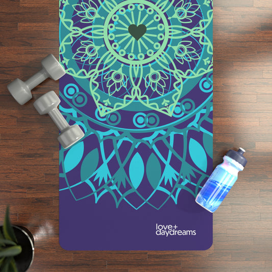 Yoga Mat, 'Neon Dreams' Design, Customizable, Non-Slip, Extra Long for Yoga Practice, Studio or Home, Meditation Mat, Exercise Mat, Best Yoga Mat