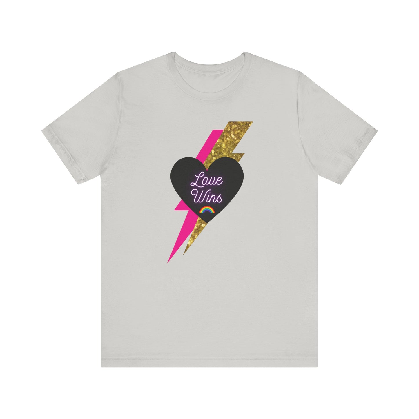 Short Sleeve Tee | "Love Wins" Pride