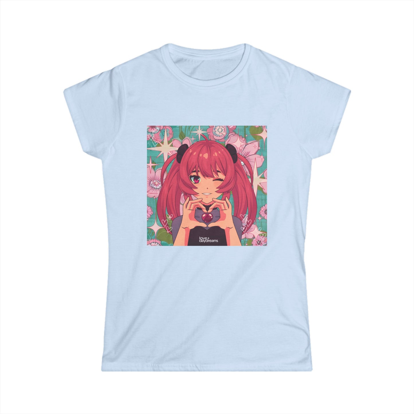 Women's Softstyle Tee | "Love + Anime"