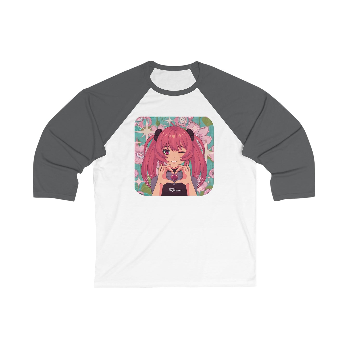 Unisex Baseball Tee | "Love + Anime"