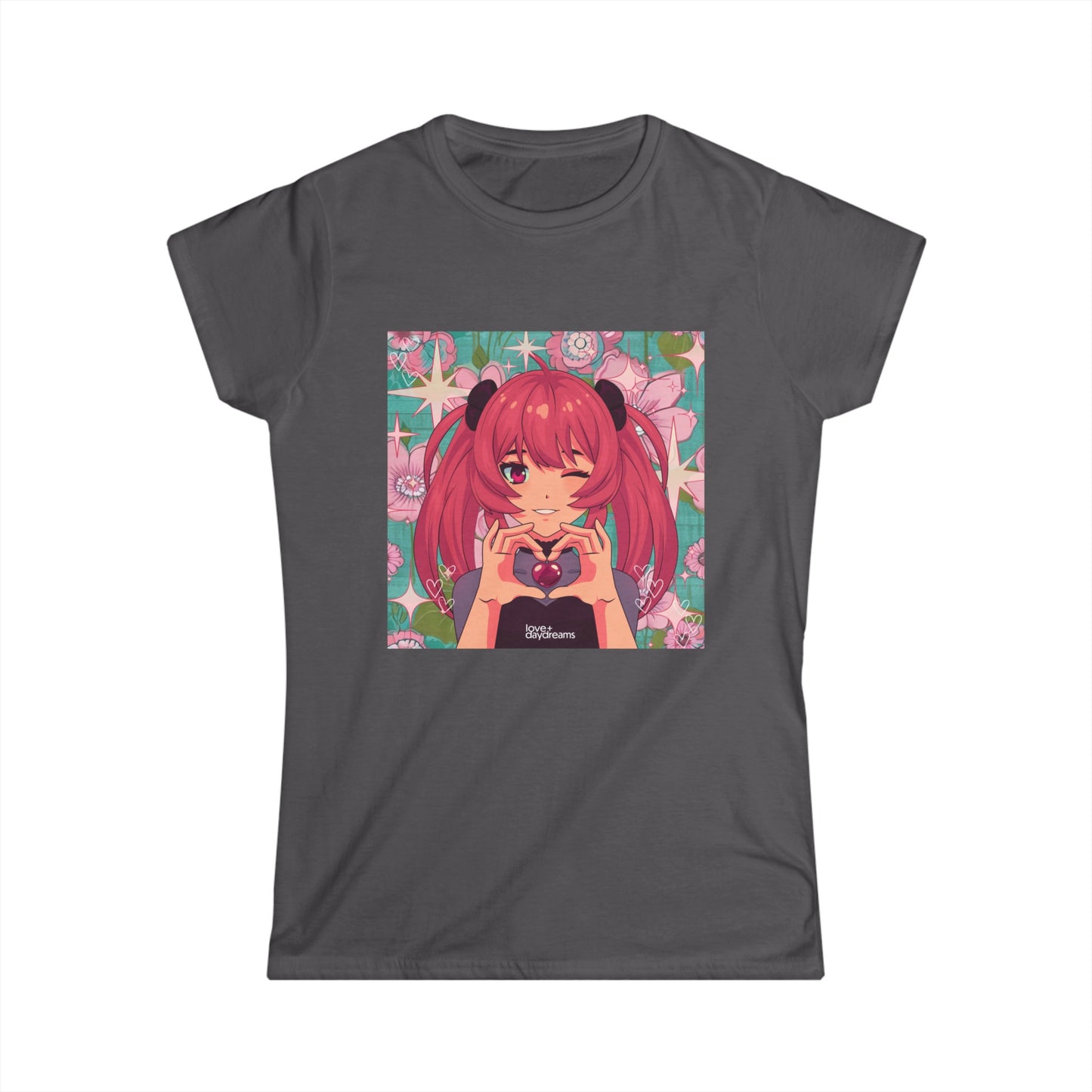 Women's Softstyle Tee | "Love + Anime"