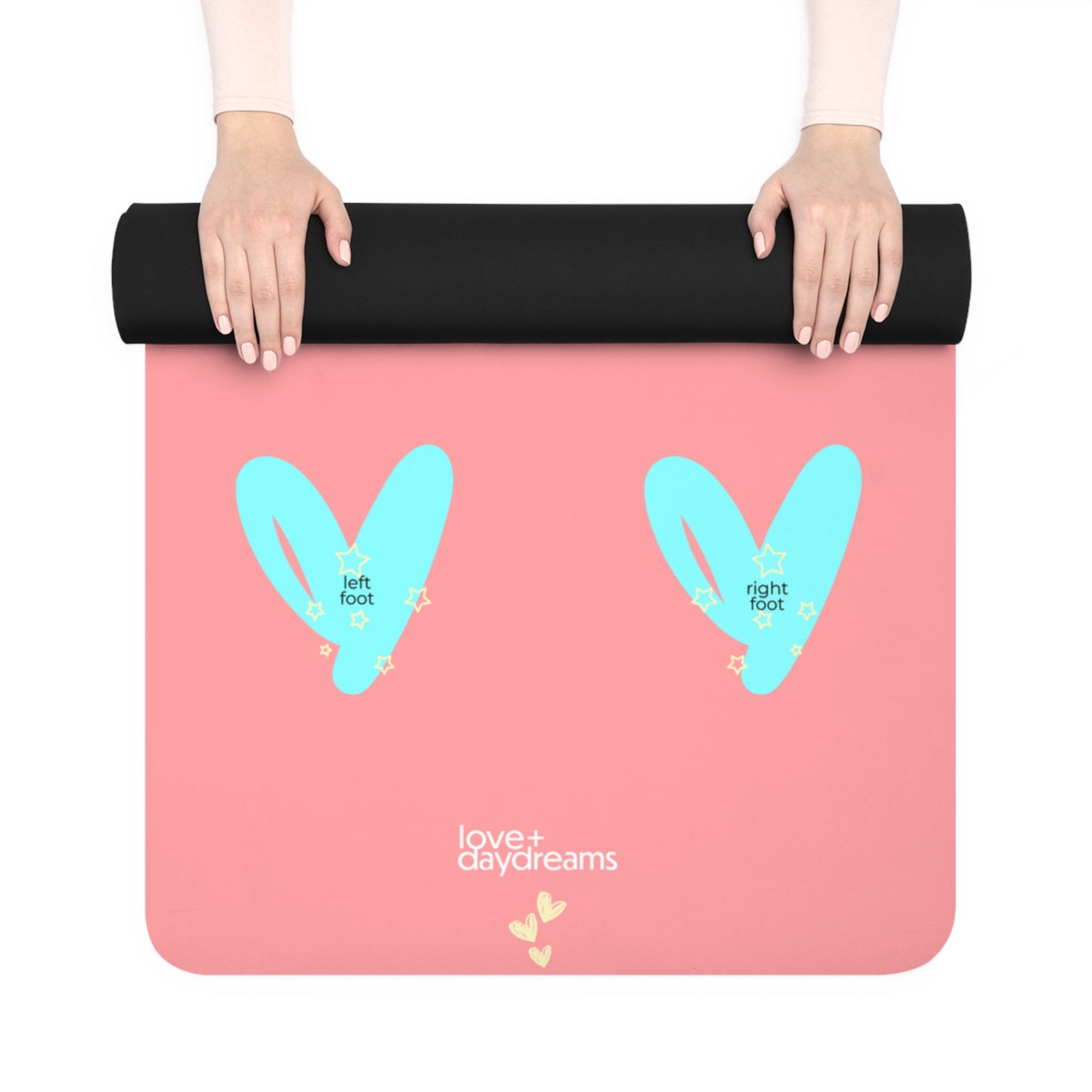 Kids Yoga Mat for Yoga & Meditation - Premium , 'Dare to Dream' Design, Non-Slip Fitness Pad, Kids Yoga, Pilates Mat