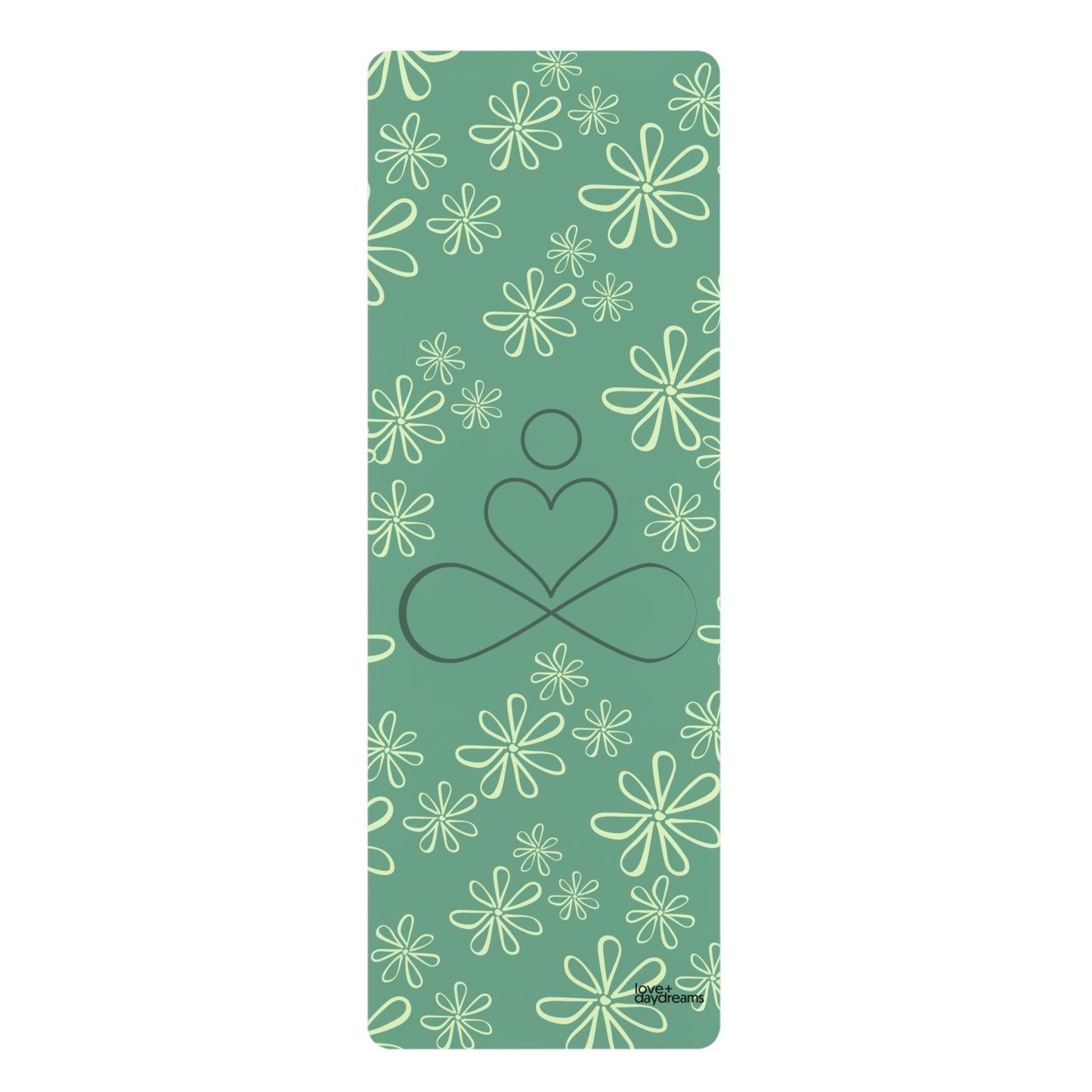 Non-Slip Yoga Mat | "Infinity Flowers"