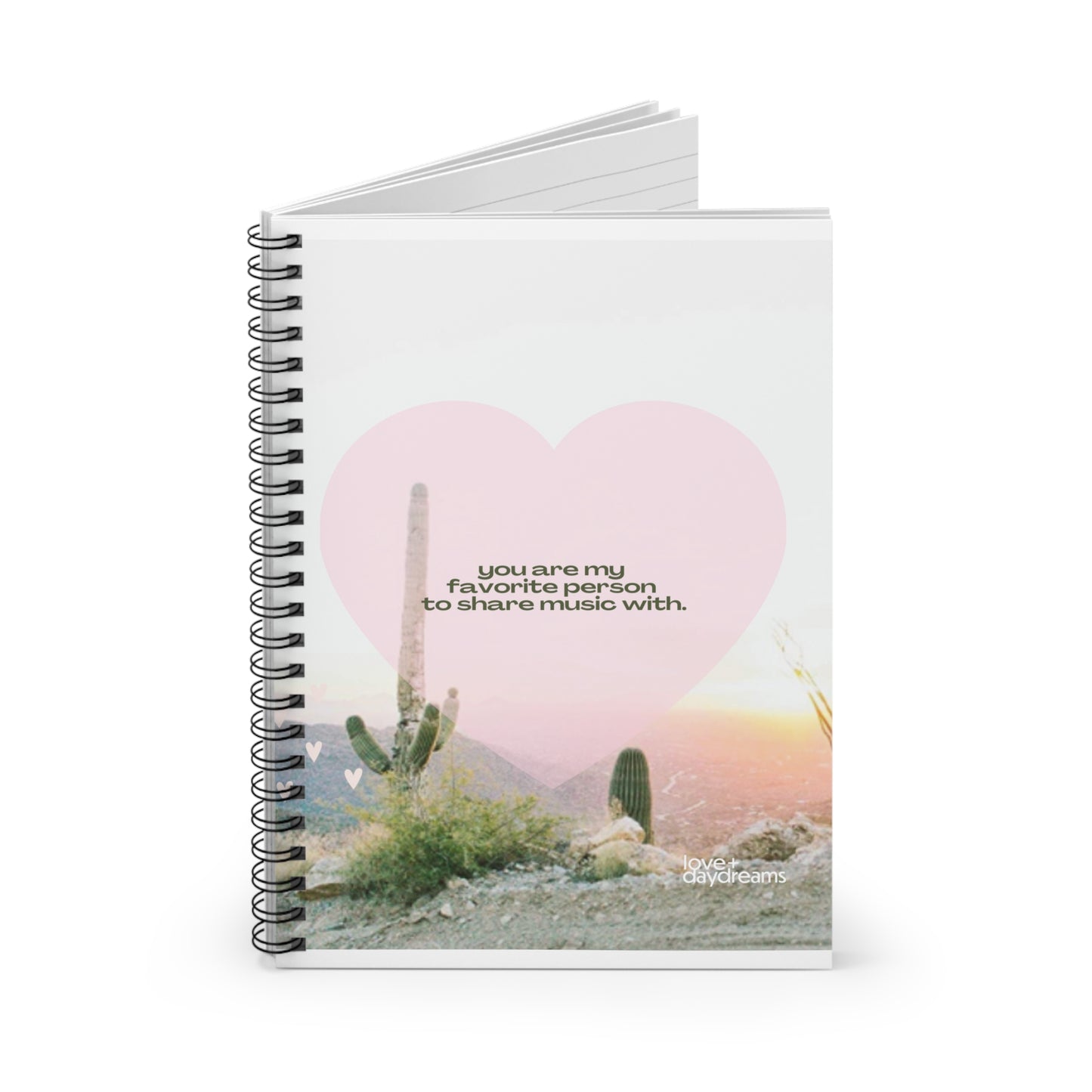 Spiral Notebook | "You Are My Favorite Person To Share Music With"