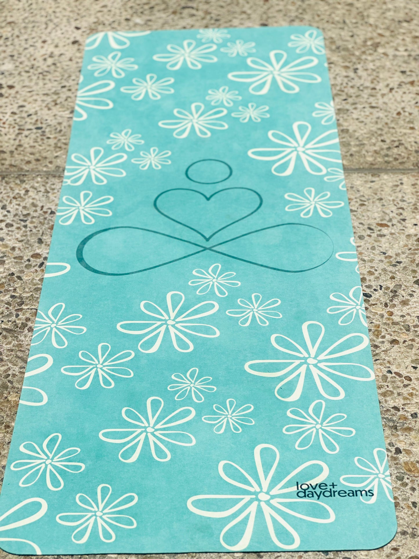 Non-Slip Yoga Mat | "Infinity Flowers"