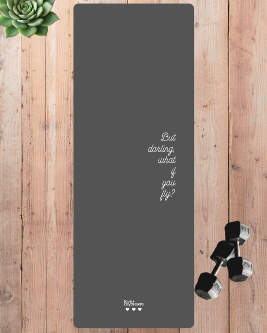 Yoga Mat - 'But Darling' Premium Non Slip Pilates Mat