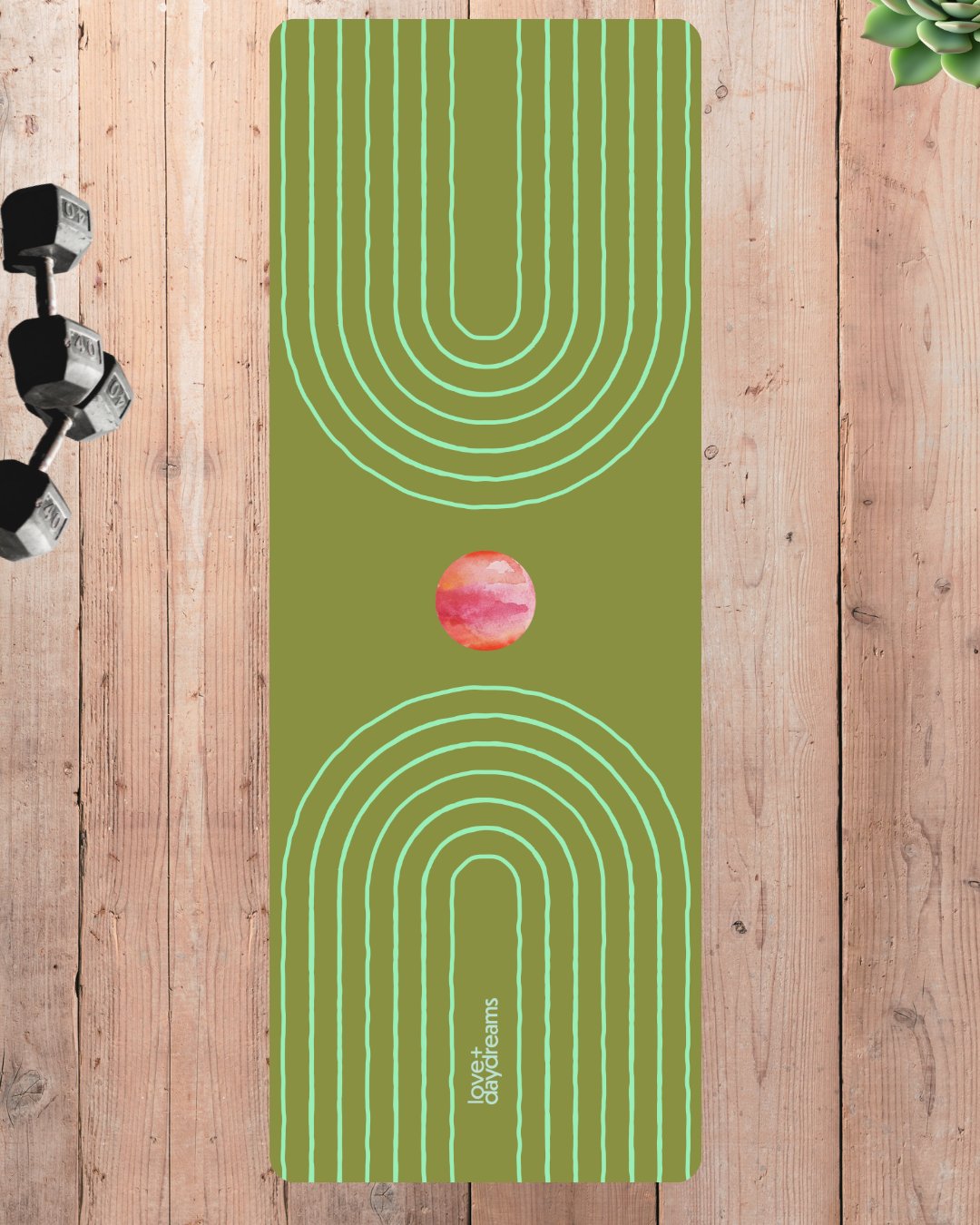 Yoga Mat, 'Night Bloom' - Premium Mat, Velvet Non-Slip Mat, Meditation, Hot Yoga, Hot Pilates, Fitness Mat, Workout