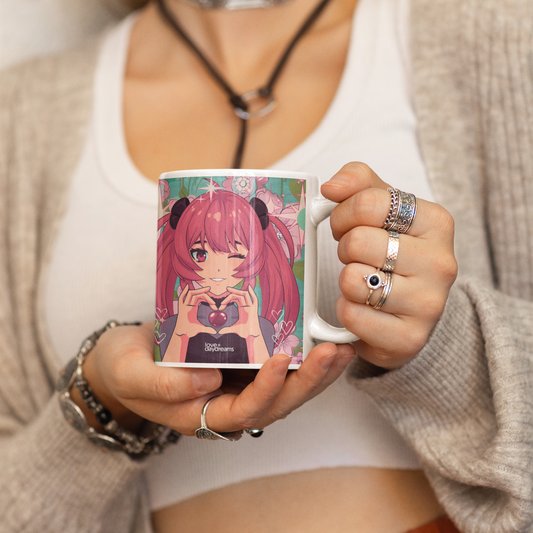 Ceramic Mug | "Love + Anime" (11oz, 15oz)