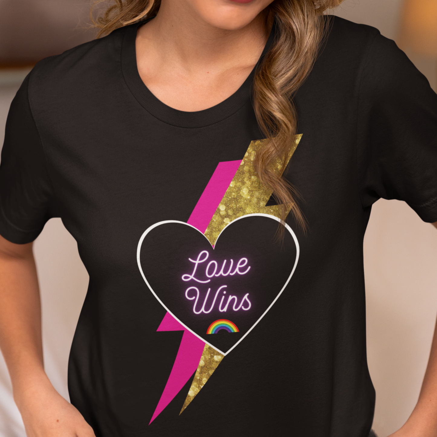 Short Sleeve Tee | "Love Wins" Pride