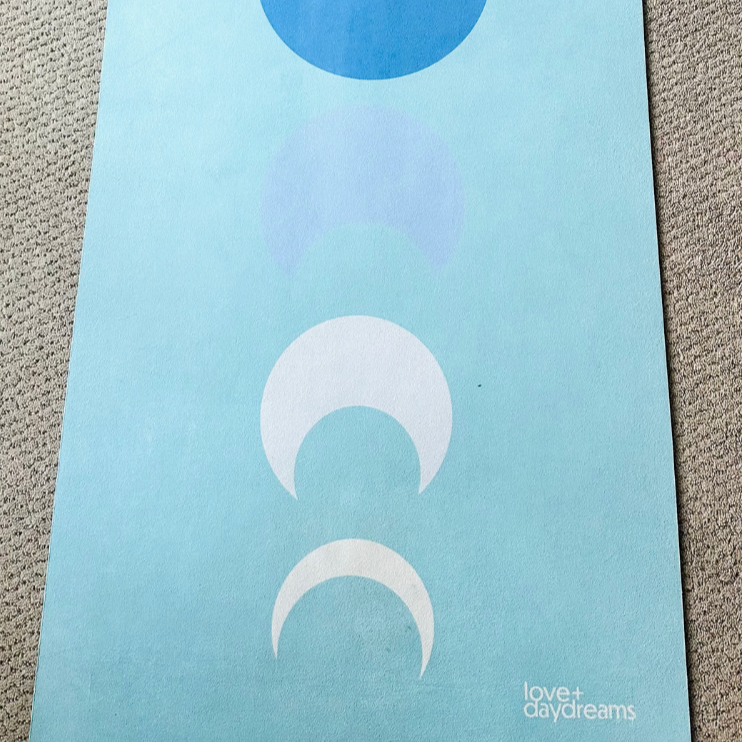 Non-Slip Yoga Mat | "Blue Moon"