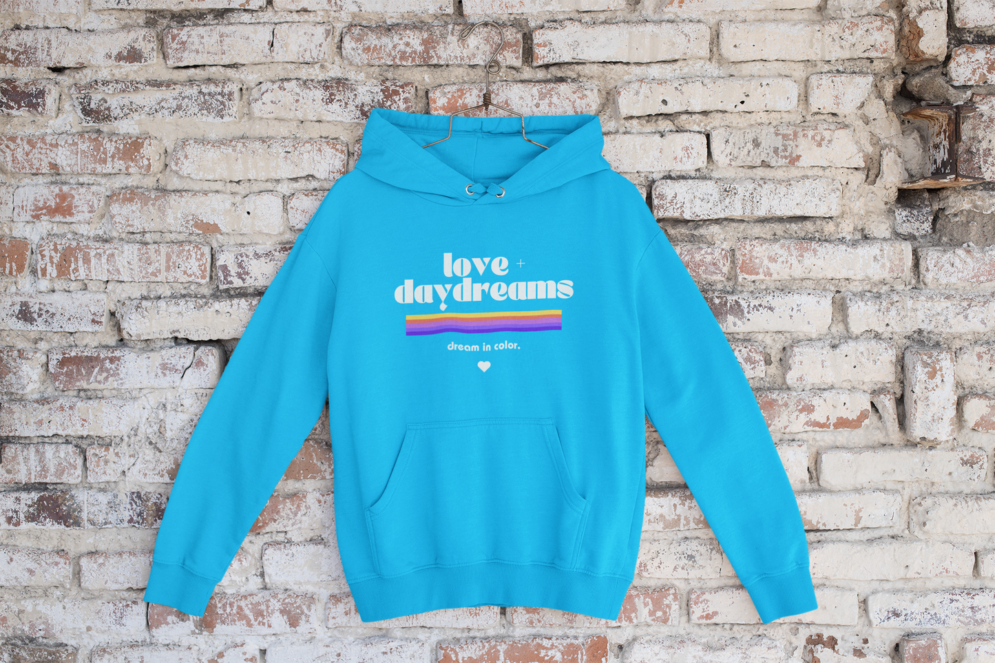 Toddler Fleece Hoodie | "Dream in Color"