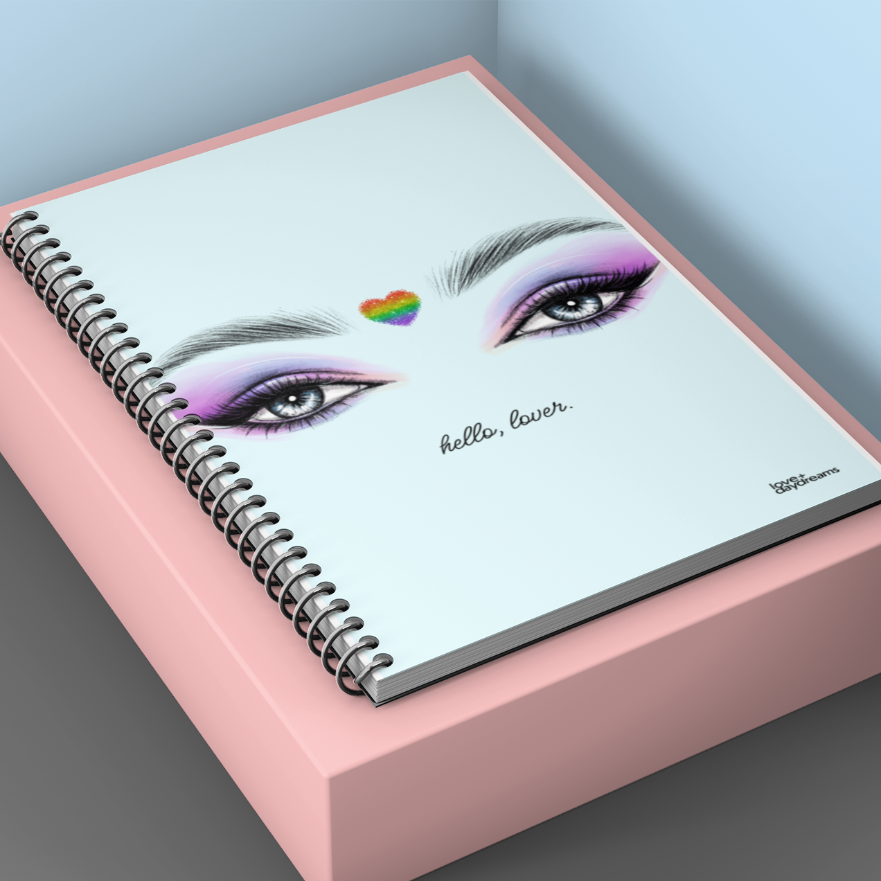 Spiral Notebook | "Hello, Lover" Pride