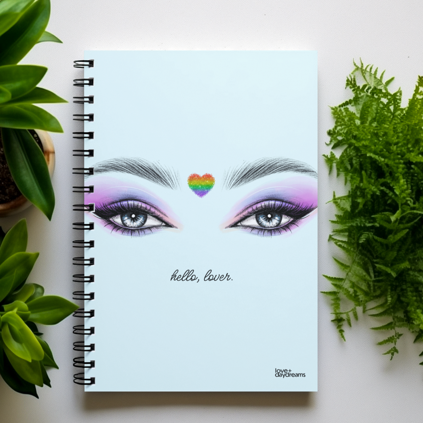 Spiral Notebook | "Hello, Lover" Pride