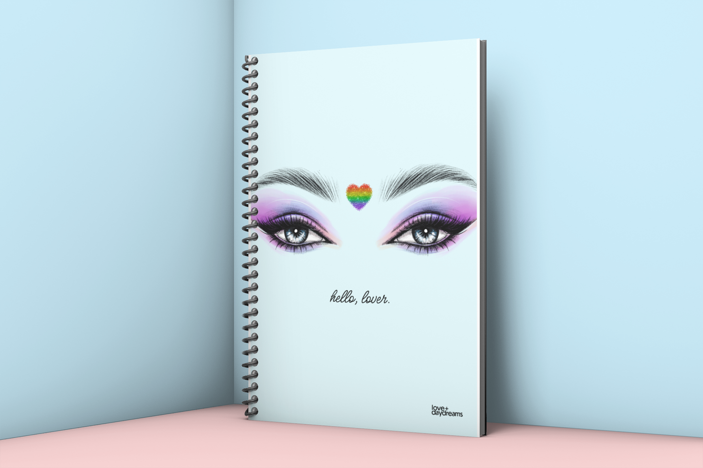 Spiral Notebook | "Hello, Lover" Pride